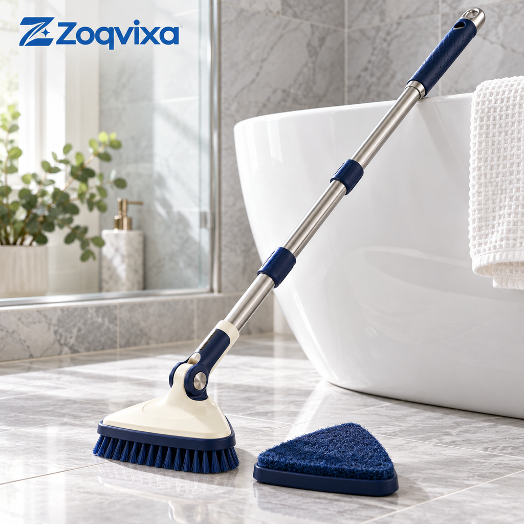 Zoqvixa™ Telescoping Tub & Tile Brush Set