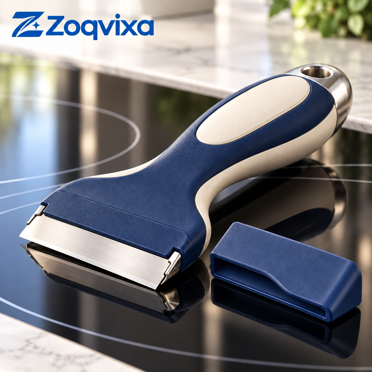 Zoqvixa™ Cooktop Scraper with Blade Cover