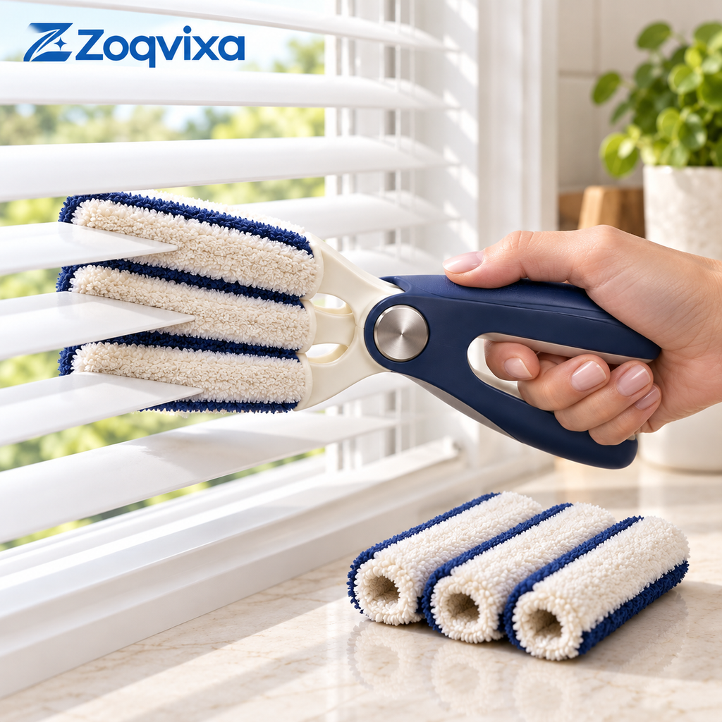 Zoqvixa™ Blind Cleaning Tool with 3 Spare Sleeves