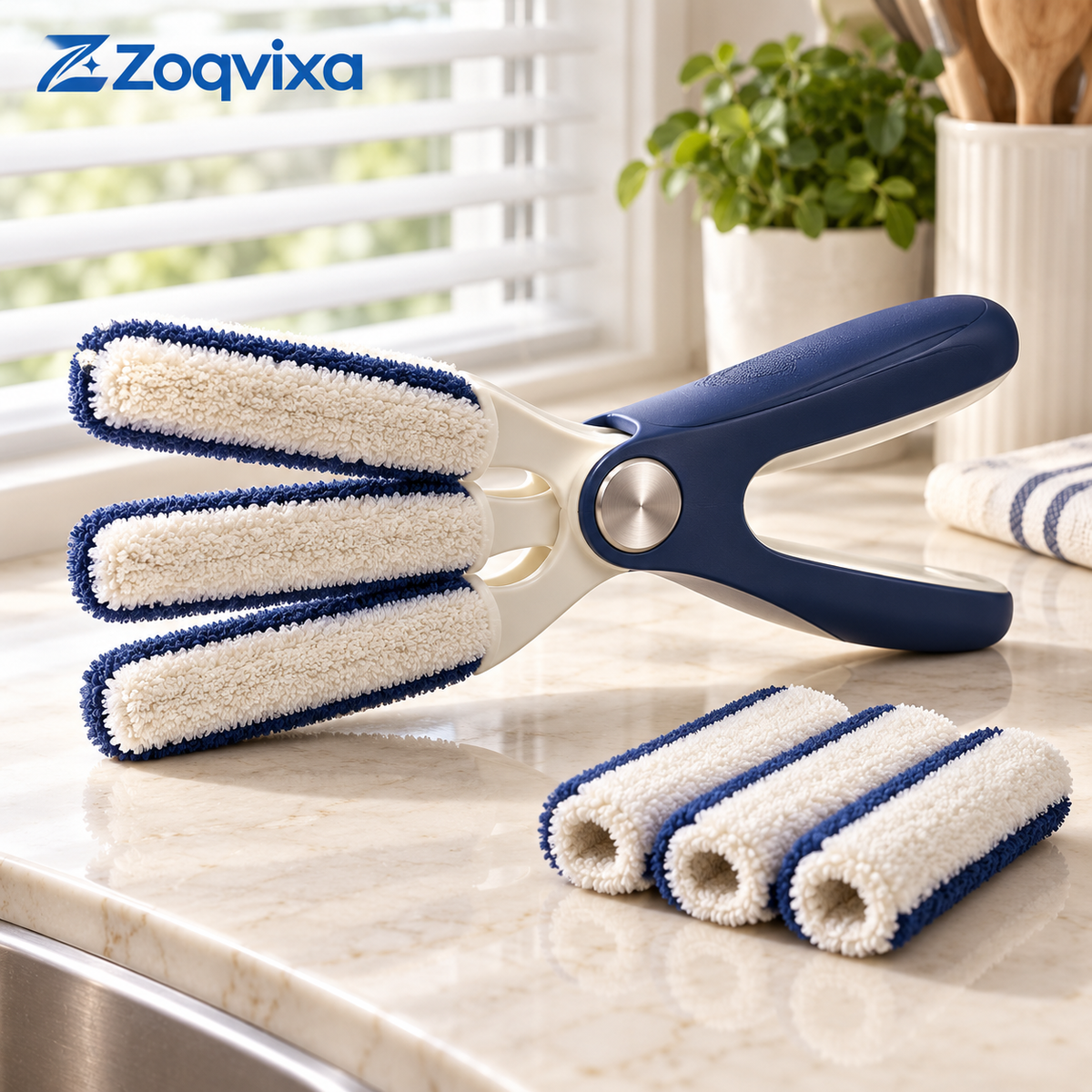 Zoqvixa™ Blind Cleaning Tool with 3 Spare Sleeves