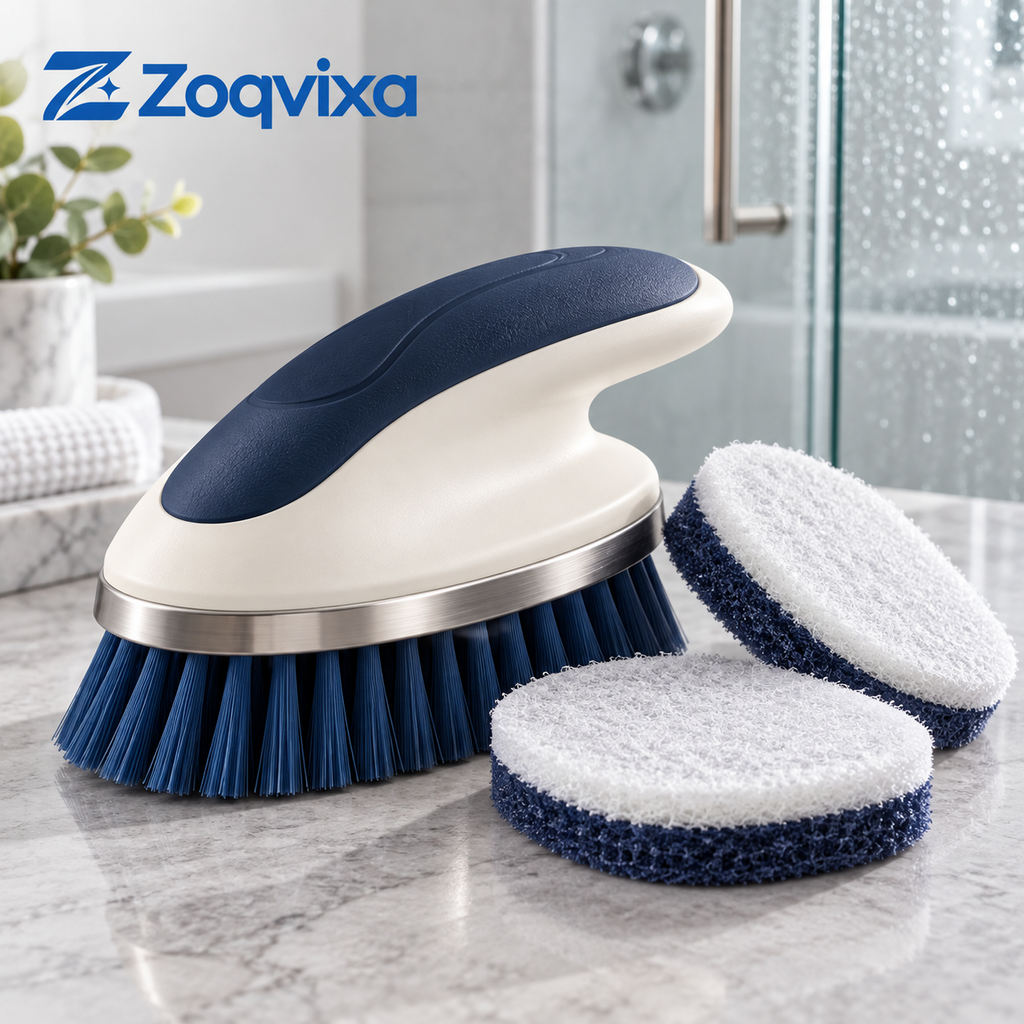 Zoqvixa™ Handheld Scrub Brush & Pad Set