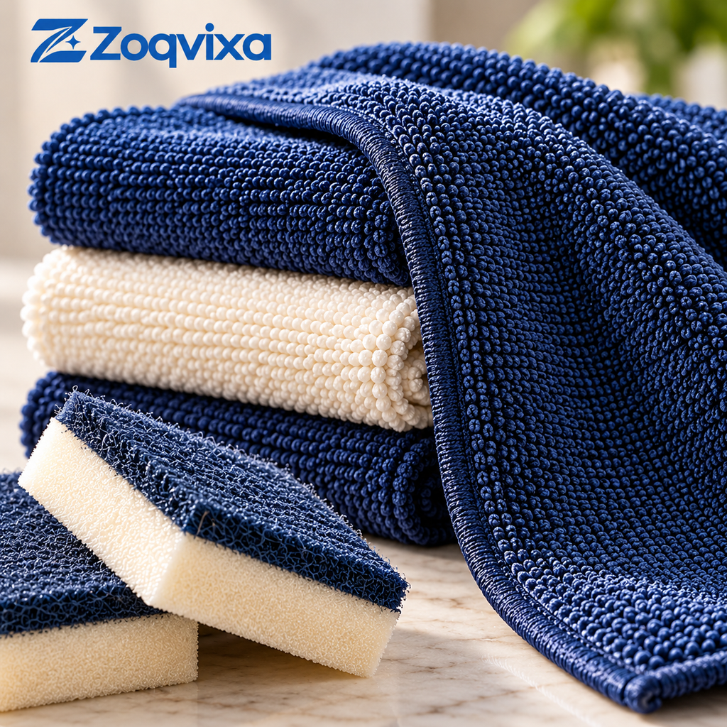 Zoqvixa™ Kitchen Cleaning Cloth & Sponge Set