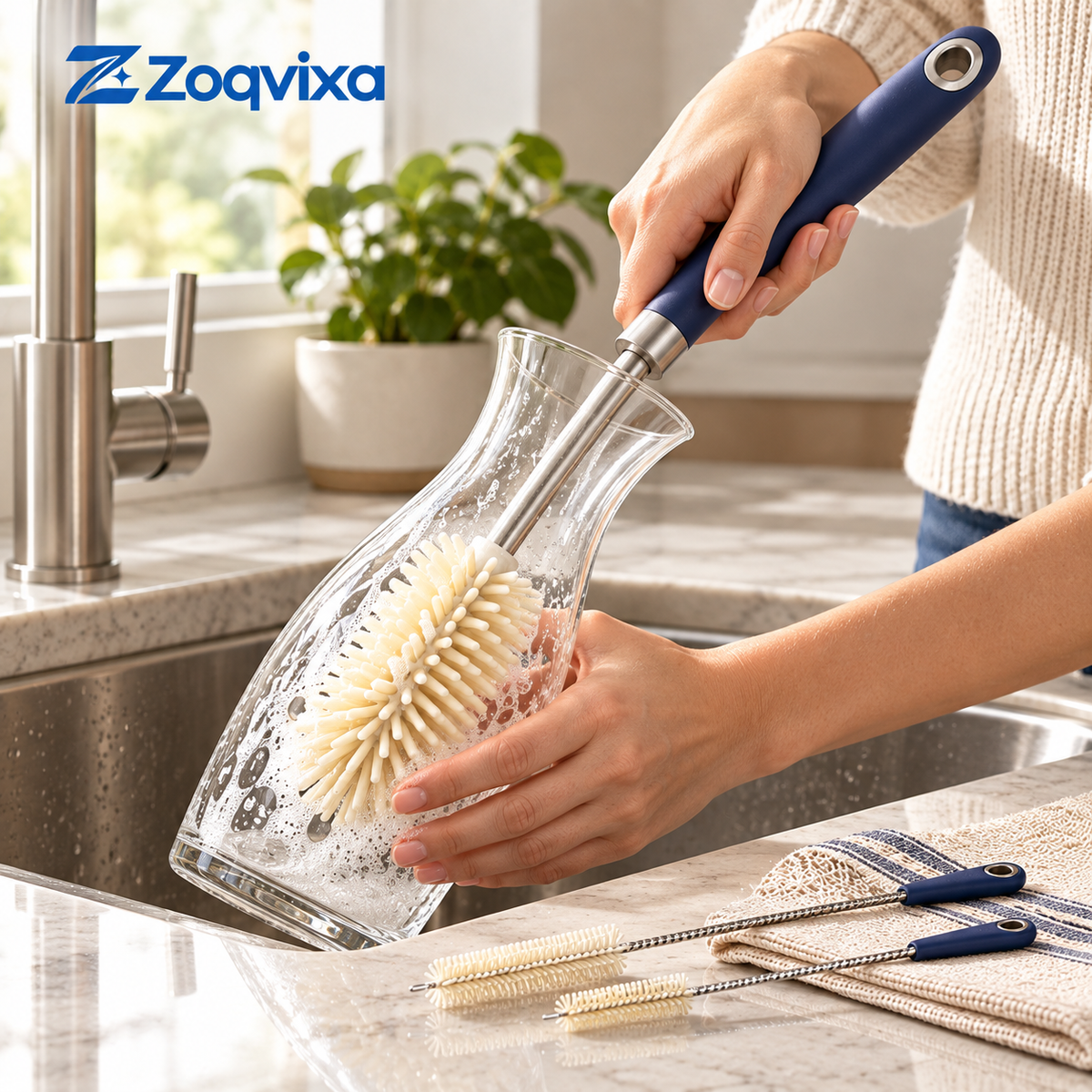 Zoqvixa™ Bottle & Straw Brush Set