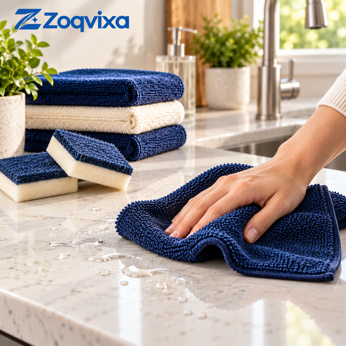 Zoqvixa™ Kitchen Cleaning Cloth & Sponge Set