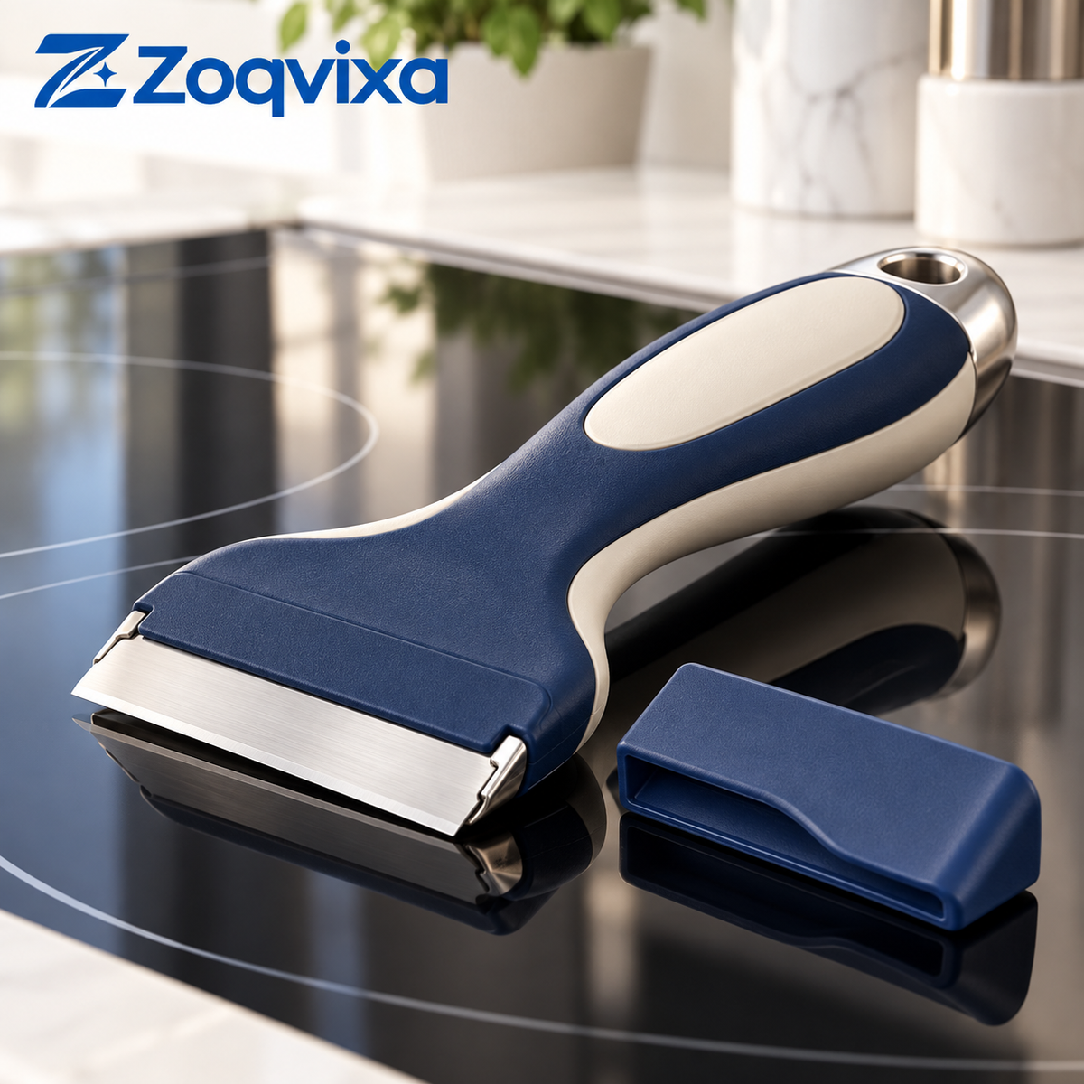 Zoqvixa™ Cooktop Scraper with Blade Cover