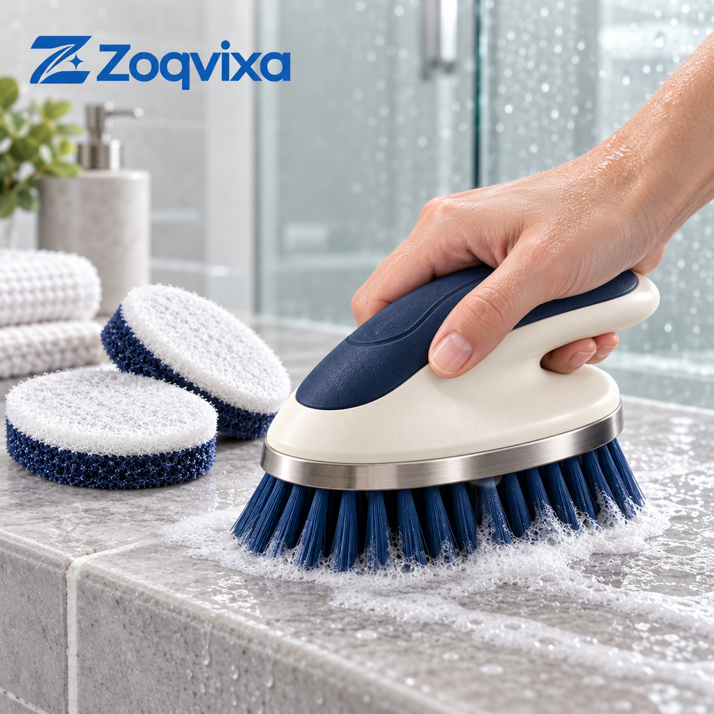 Zoqvixa™ Handheld Scrub Brush & Pad Set